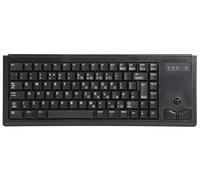 CHERRY AMERICAS - G84 4400LPBGB 2 - Compatto con Filo Trackball Tastiera,Nero Ps