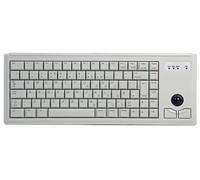 CHERRY AMERICAS - G84 4400LUBGB 0 - Compatto con Filo Trackball Tastiera,Grey
