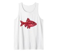 Cherry Barb Puntius titteya Acquario d'Acqua Dolce Fishkeeper Canotta