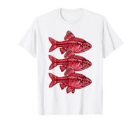 Cherry Barb Puntius titteya Acquario d'Acqua Dolce Fishkeeper Maglietta