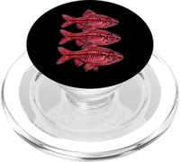 Cherry Barb Puntius titteya Acquario d'acqua dolce Fishkeeper PopSockets PopGrip per MagSafe