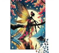 Cherry Blossom Fairy Puzzle 1000 Pezzi Per Adulti, Sfida Familiare, Intrattenimento Antistress, Fomenta Collaborazione, Decorazione 300pcs (40x28cm)