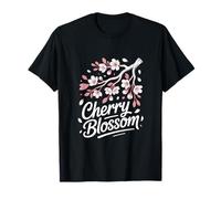 Cherry Blossom Fiori di ciliegio Sakura Primavera Giappone Maglietta