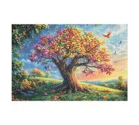 Cherry Blossom Tree Bird Forest Wildlife Wild Puzzle 1000 Pezzi Sfida Impossibile Adulti Happy Time Rompicapo Difficile Per Amanti Del Puzzle Intelligenza E Pazienza Regalo Per Lui 1000 PCS