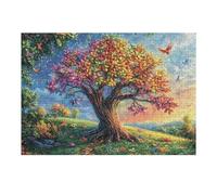 Cherry Blossom Tree Bird Forest Wildlife Wild Puzzle 300 Pezzi Rompicapo Per Ragazzi Happy Time Gioco Educativo Sfida Intelligenza Creativa Idea Regalo Per Figlio A Natale 300 PCS