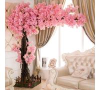Cherry Blossom Tree Deep Pink - Decorazione artificiale per matrimoni, eventi, ristoranti e centri commerciali, splendidi alberi di pesco per interni ed esterni