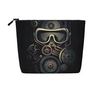 Cherry Blossom4 - Trousse per cosmetici da donna, organizer da viaggio portatile, con chiusura a zip, Attrezzatura fredda, Taglia unica