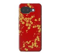 Cherry Blossoms Chinese Silk Graphic Printed Case Cover Custodia per Google Pixel 10a