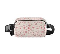 Cherry Blossoms elegante borsa a tracolla resistente all'acqua, accessorio da viaggio per allenamento, corsa, escursionismo