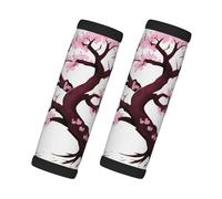 Cherry Blossoms Tree 2 pz neoprene bagagli maniglia avvolge per valigie borse porta zaino Gripper