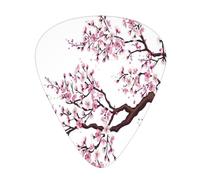 Cherry Blossoms Tree Premium Bass Electric Guitar Picks, plettro per chitarra per un'esperienza musicale senza precedenti