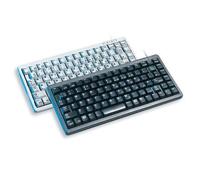 CHERRY Compact keyboard G84-4100, light grey, CH tastiera USB + PS/2 Grigio NEW