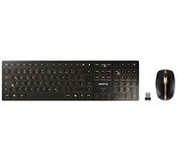 CHERRY DW 9000 SLIM tastiera Mouse incluso RF senza fili + Bluetooth QWERTY Inglese US Nero