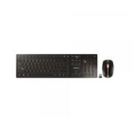 CHERRY DW 9100 SLIM tastiera Mouse incluso Universale RF senza fili + Bluetooth QWERTY Inglese US Nero