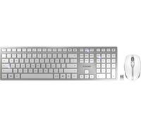 CHERRY DW 9100 SLIM tastiera Mouse incluso RF senza fili + Bluetooth QWERTY Inglese US Argento