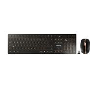 CHERRY DW 9100 SLIM tastiera RF senza fili + Bluetooth QWERTZ Tedesco Nero ( JD-9100DE-2 )