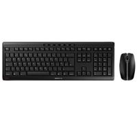 CHERRY Flusso Desktop Ricarica Tastiera Wireless E Mouse Set Nero JD-8560GB-2