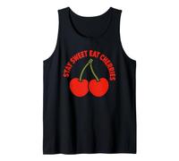 Cherry Fruit Cute Funny Food Stay Sweet Eat Cherries Canotta
