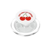 Cherry Fruit Cute Funny Food Stay Sweet Eat Cherries PopSockets PopGrip per MagSafe