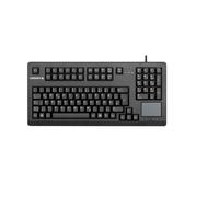 CHERRY G80-11900, Tastiera Meccanica con Tastierino Numerico, Touchpad e 2 Tasti del Mouse, Layout Spagnolo (QWERTY), USB-A, Interruttori MX BLACK, Nero