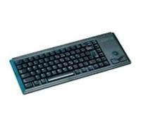 CHERRY G84-4400, Tastiera Compatta con Trackball, Layout per gli Stati Uniti (QWERTY), Cablate (Connessione PS/2), 2 Tasti Mouse, Switch Meccanici CHERRY ML, Nero