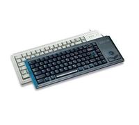 CHERRY G84-4400, Tastiera Compatta con Trackball, per il Regno Unito QWERTY, Cablate Connessione USB, 2 Tasti Mouse, Switch Meccanici ML, Grigio, UK - QWERTY