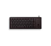 CHERRY G84-4400 tastiera Universale PS/2 QWERTY Inglese US Nero (COMPACT G84-4400 TRACKBALL 2X - PS/2 BLACK) - Versione UK