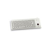 CHERRY G84-4400 tastiera Universale USB QWERTY Inglese UK Grigio (CHERRY G84-4400 TRACKBALL - KEYBOARD UK-ENGLISH) - Versione UK