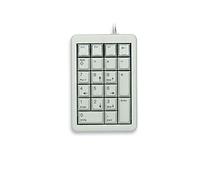CHERRY G84-4700, Tastierino Programmabile, Layout US con Tastierino Numerico, Connessione Cablate (USB), Plug & Play, Switch Meccanici ML CHERRY, Grigio