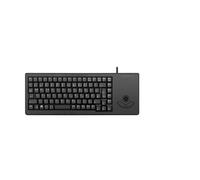 CHERRY G84-5400 XS, Compact Keyboard with Trackball, Italian Layout (QWERTY), Wi