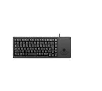 G84-5400LUMDE-2 - Tastiera, USB, nero, compatto, trackball