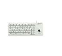 CHERRY G84-5400 XS, Tastiera Compatta con Trackball, Tedesco QWERTZ, Con Cavo Connessione USB-A, Interruttori Meccanici ML, Grigio Chiaro, Tedesco - QWERTZ