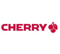 CHERRY GENTIX DESKTOP, Set di Tastiera e Mouse Senza Fili, Layout per i Paesi Nordici (QWERTY), Radio a 2,4 GHz, Palm Rest Integrato, Mouse Simmetrico, Nero