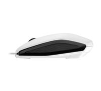 Cherry GENTIX Mouse 1000 dpi Ottico 3 tasti Grigio, Bianco USB JM-0300-0