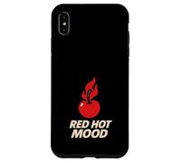 Cherry Girl Y2K Red Estetica Bacio Stampa Dolce ma Sharp Custodia per iPhone XS Max