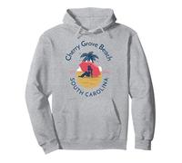Cherry Grove Beach Carolina del Sud Felpa con Cappuccio