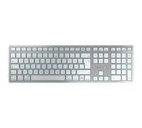 CHERRY - HIGH LEVEL KBD COMBOS - CHERRY KW 9100 SLIM FOR MAC tastiera USB + Bluetooth QWERTZ Tedesco Argento