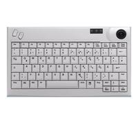 Cherry Industry 4.0 Mini Trackball Keyboard USB Tastiera 83 AK-440-TU-W/GE