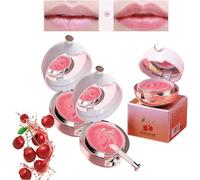 Cherry Jelly Sleeping Lip Film, Lip Balm Lip Mask, Collagen Moisturizing Lip Mask,Night Repair Lip Balm,Jelly Sleeping Lip Film Lip Sleeping Mask (3pcs)