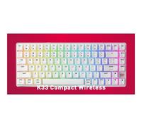 K33 COMPACT FS WIRELESS - KEYBOARD WHITE FRANCE - Versione Tedesca