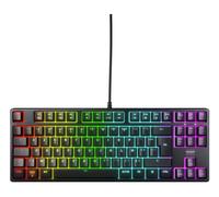 CHERRY XTRFY K4V2 TKL, Tastiera Da Gioco Cablata Senza Tastierino Numerico, Layout Francese AZERTY, Illuminazione RGB, Interruttori Meccanici MX2A RED, Nero, Layout Francese - AZERTY
