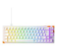 Cherry XTRFY K5 Pro TMR Compact - Tastiera magnetica da gioco cablata, switch MK Crystal Switches, hot-swap, Rapid Trigger, SnapKey, assorbimento acustico, 8000 Hz, layout DE (QWERTZ), bianco