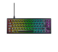 CHERRY K5V2RGBSW - Tastiera da gioco, USB, RGB, MX2A RED, nero, IT