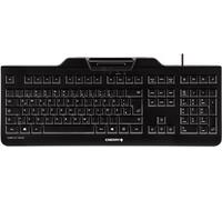 CHERRY KC 1000 SC tastiera Ufficio USB QWERTY Nordic Nero (CHERRY KC 1000 SC - tastatur - Pan Nor) NEW