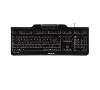 CHERRY KC 1000 SC tastiera Universale USB QWERTY Inglese UK Nero