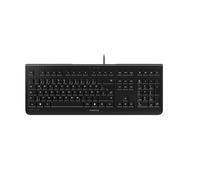 CHERRY KC 1000, Tastiera con filo, Layout per l'Ungheria (QWERTZ), Plug & Play tramite porta USB, Design piatto, Battitura estremamente silenziosa, Colore nero