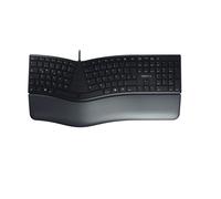 CHERRY KC 4500 ERGO, ergonomic keyboard, German layout (QWERTZ), wired, padded p