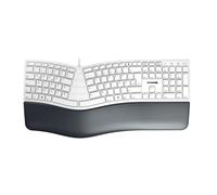 CHERRY KC 4500 ERGO, ergonomic keyboard, German layout (QWERTZ), wired, padded p