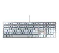 Cherry Tastiera Kc 6000 Slim German QWERTZ Silver / White