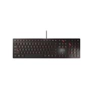CHERRY KC 6000 Slim tastiera Universale USB Inglese US Nero
